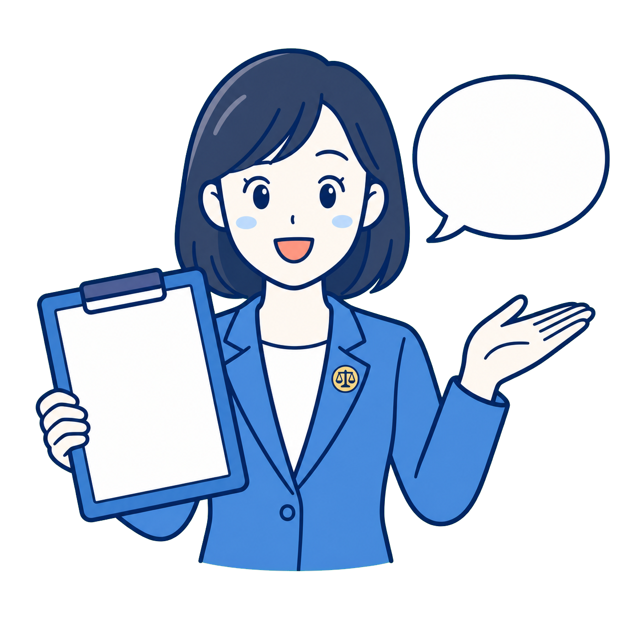 借金問題について案内する女性相談員